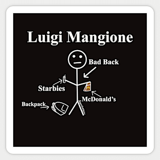 Luigi Sticker